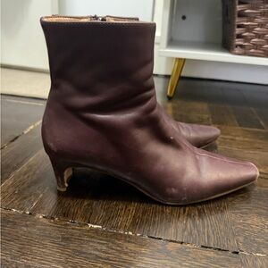Steve Madden Dark Brown Ankle Booties